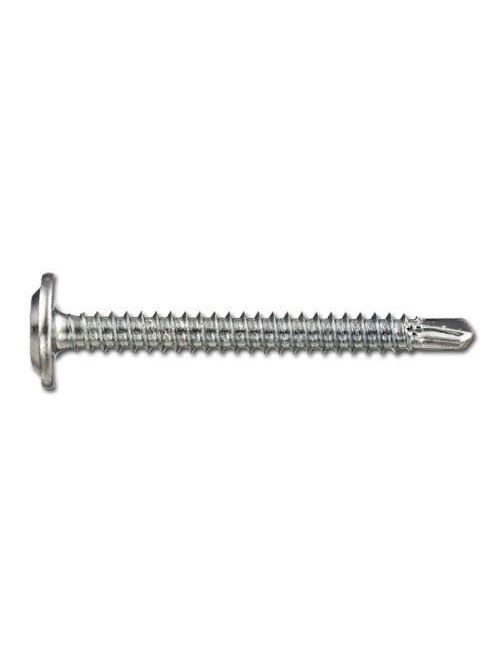 Product image for DeWalt / Powers 138225J #8 x 1/2" Zinc Wafer Head Zip Point Screw