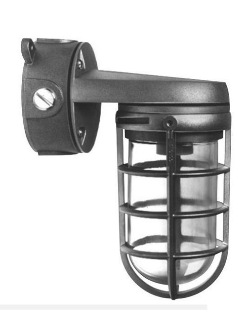 Product image for Stonco VCXL11GC 4-1/4 x 9-1/8 Inch 100 W Glass Globe Cast Guard Vaporproof Light Fixture