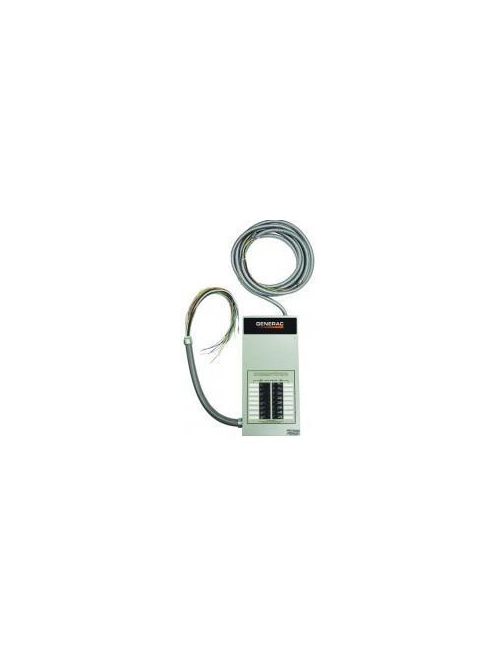 GENERAC RXG16EZA1 16 CIRCUIT RTS TRANSFER SW AND LOAD CTR 85A 120-240 1PH PRE-WIRED