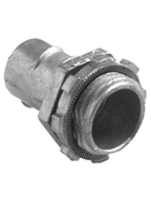 Bridgeport 520-DC2 1/2" Flexible Metal Conduit Screw-In Connector, Zinc Die Cast Bridgeport 520-DC2 1/2" Flexible Metal Conduit Screw-In Connector, Zinc Die Cast