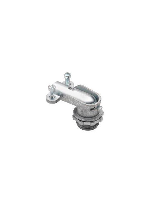 Bridgeport 801-DC2 3/8" 90deg AC/MC/FMC Connector, Zinc Die Cast Bridgeport 801-DC2 3/8" 90deg AC/MC/FMC Connector, Zinc Die Cast