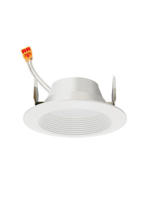 Product image for Juno 4RLD-927-6-WWH 4 Inch 11.5 W 2700 K LED Recessed Downlight Retrofit White Baffle Trim