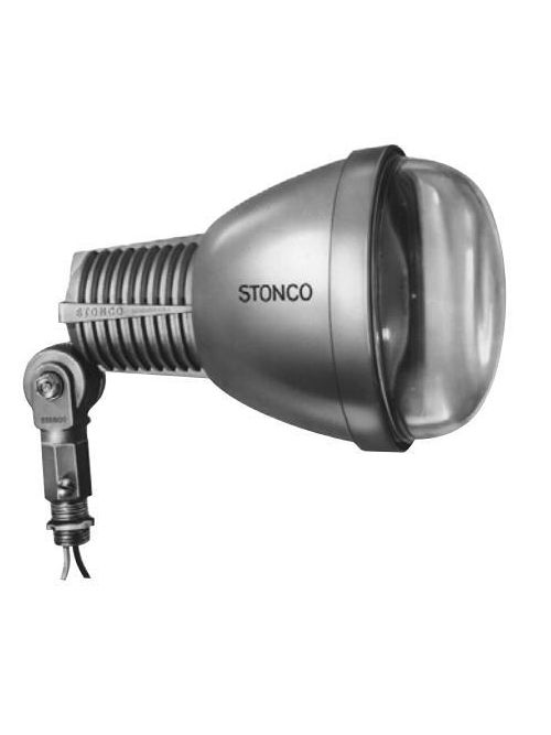 Product image for Stonco V4400E 300 W PAR38 Natural Aluminum Knuckle Mount Halogen Floodlight