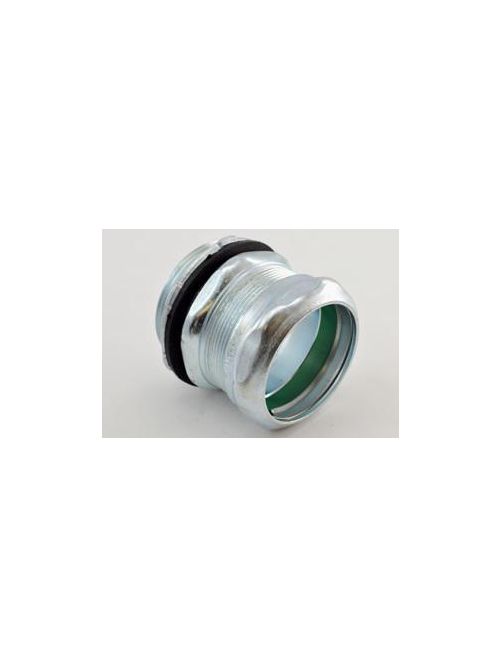 Bridgeport 254-SRT 1-1/2" EMT Raintight / Concrete-tight Compression Connector, Steel Bridgeport 254-SRT 1-1/2" EMT Raintight / Concrete-tight Compression Connector, Steel