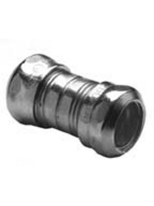 Bridgeport 263-SRT 1-1/4" EMT Raintight / Concrete-tight Compression Coupling, Steel Bridgeport 263-SRT 1-1/4" EMT Raintight / Concrete-tight Compression Coupling, Steel
