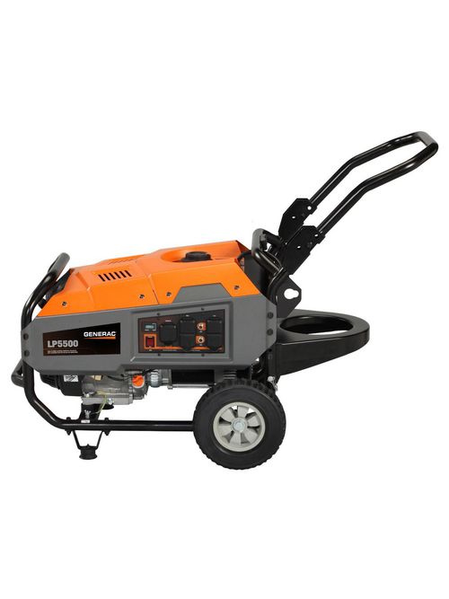 Product image for Generac 6001 5500 W 240 VAC 60 Hz Recoil Pull Start Portable Generator