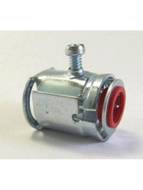 Bridgeport AMC-75 3/4" AC/MC/FMC E-Z Lock Connector, .560" Throat, Steel Bridgeport AMC-75 3/4" AC/MC/FMC E-Z Lock Connector, .560" Throat, Steel