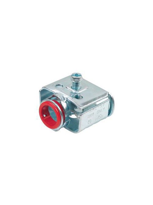 Bridgeport AMC-52 3/8" Duplex AC/MC/FMC E-Z Lock Connector, .560" Throat, Steel Bridgeport AMC-52 3/8" Duplex AC/MC/FMC E-Z Lock Connector, .560" Throat, Steel