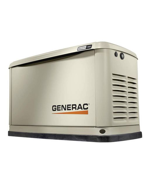 Product image for GENERAC 7029 9/8 kW AIR COOLED GENERATOR STEEL ALUMINUM ENCLOSURE