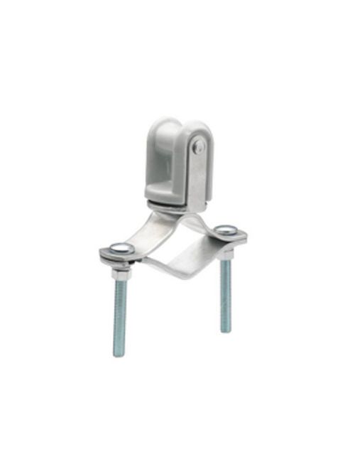 Bridgeport MWH-1 1-1/4"-3" Mast Wire Holder, Adjustable, Porcelain Bridgeport MWH-1 1-1/4"-3" Mast Wire Holder, Adjustable, Porcelain