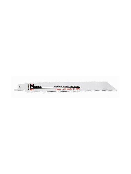 Product image for The M. K. Morse Company RB814T50 8 Inch 14 TPI Bi-Metal Reciprocating Saw Blade