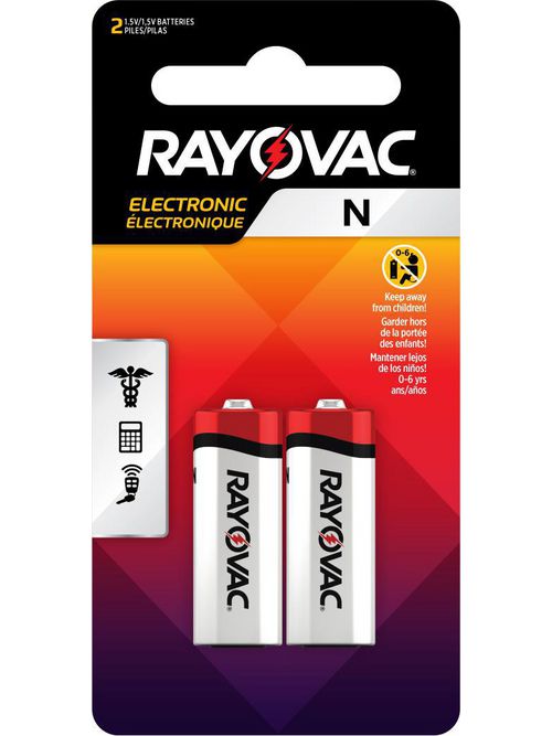 Product image for Rayovac / Spectrum Brands KE810-2ZM 1.5 Volt N Alkaline Keyless Entry Mercury Free Battery