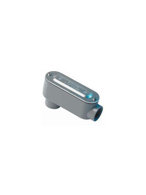 Crouse-Hinds Series LR45 MTC 1-1/4 Inch Die-Cast Aluminum Type LR EMT Body and Cover with Gasket Crouse-Hinds Series LR45 MTC 1-1/4 Inch Die-Cast Aluminum Type LR EMT Body and Cover with Gasket
