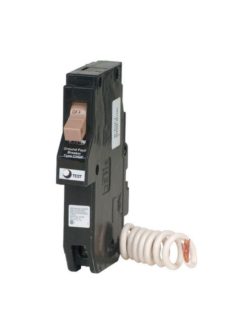 Product image for Eaton Electrical CH120GF 3/4 Inch Type CH Ground Fault Circuit Breaker
