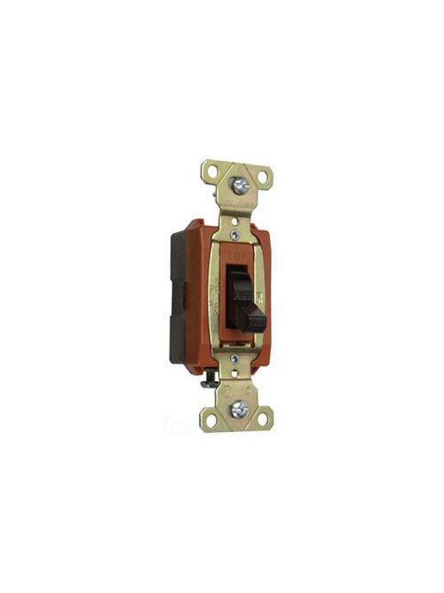 Product image for Pass & Seymour PS372010-GRY Canadian 1pole Switch, Back & Side Wire, 20A 347V - Gray