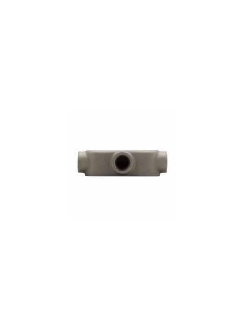 Crouse-Hinds Series T49 1-1/4 Inch Copper Free Aluminum Mark9 Type T Threaded Rigid Conduit Body Crouse-Hinds Series T49 1-1/4 Inch Copper Free Aluminum Mark9 Type T Threaded Rigid Conduit Body