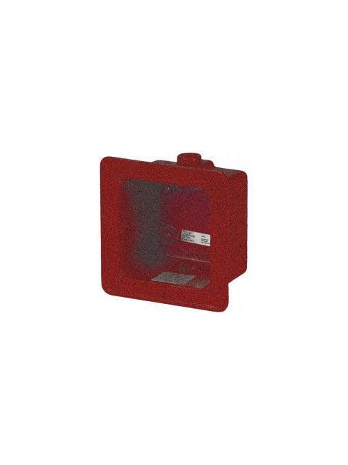 Product image for Edwards Signaling 2459-WPB-R 5.92 x 5.92 x 3.4 Inch Red Fire Alarm Box