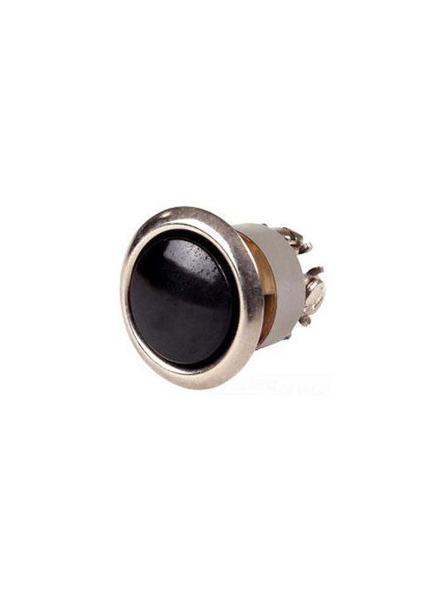 Product image for Edwards Signaling 250 12/24/48 Volt 6 Amp 3NO Momentary Polished Nickel/Black Low Voltage Multiple Contact Push Button
