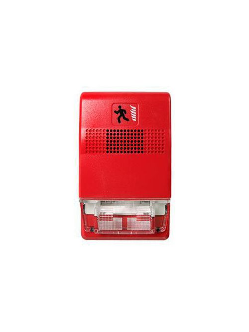 Product image for Edwards Signaling EG1R-VM 24 VDC 0.255 Amp Red Xenon Strobe