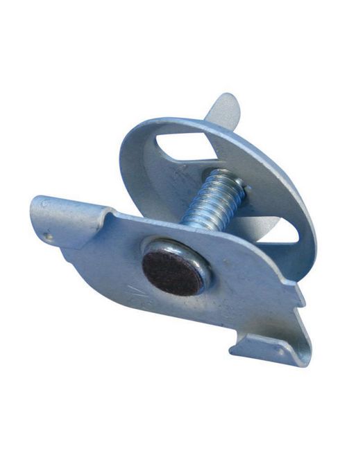 Product image for Caddy PT16FP PT16 Twist Clip for Wall Partition with Wing Nut, CADDY ARMOUR, Felt-Lined, 3/4" Screw