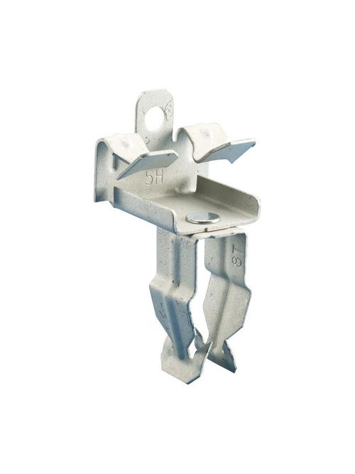 Product image for Caddy 16P58 EM-P Conduit to Flange Clip, 1" EMT, 3/4" Rigid, 1.181"-1.378" OD, 5/16"-1/2" Flange