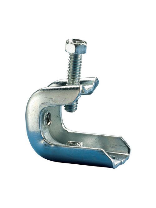 Caddy Bc200 14 Inch Rod Size 12 Inch Flange Thickness Electrogalvanized Steel Beam Clamp