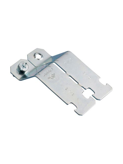 Product image for Caddy SK565I SK Single Piece Strut Clamp for Conduit, Steel, EG, 3-1/2" EMT, 3-1/2" Rigid/Pipe