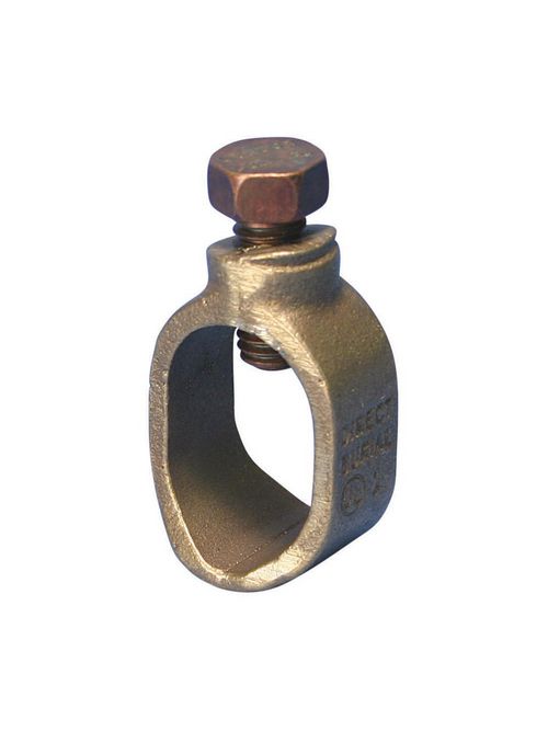 Erico HDC1 1 Inch Silicon Bronze Ground Rod Clamp Erico HDC1 1 Inch Silicon Bronze Ground Rod Clamp
