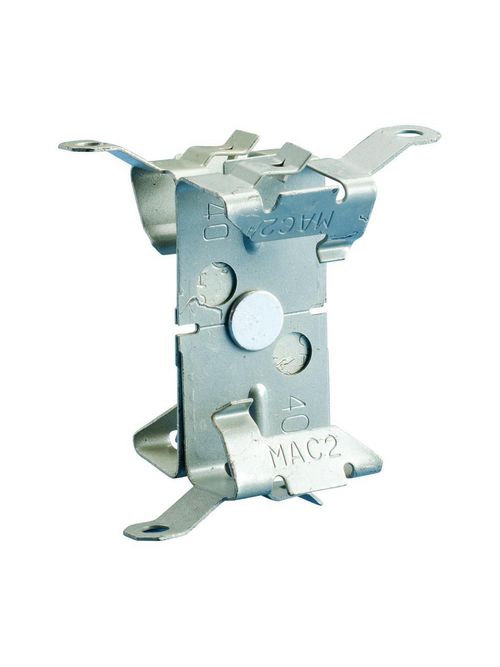 Product image for Caddy MAC2T MC/AC Double Cable to Stud Clip, 14-2 to 10-3 MC/AC