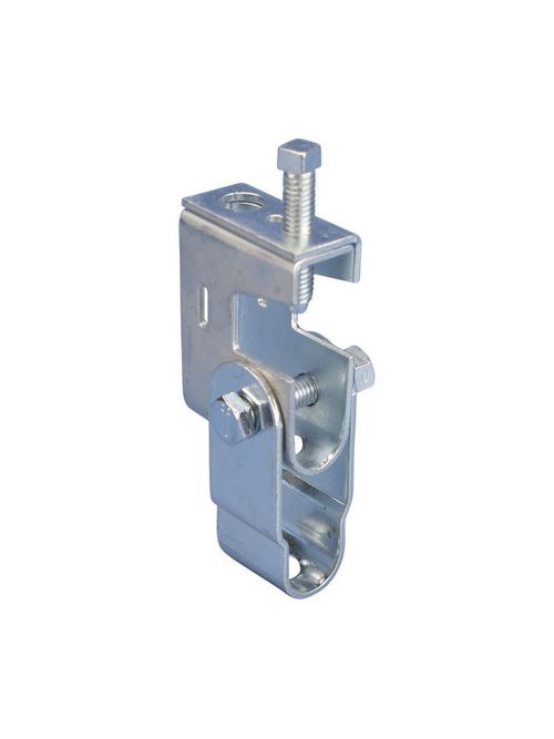 Product image for Caddy BC101500EG BC10 Beam Clamp with BC15 Swivel, 3/8", 1/2" Rod, 3/4" Max Flange