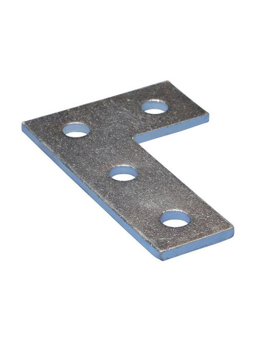 Product image for Caddy F370000EG Four Hole Flat Corner Bracket, 3-1/2" x 5 3/8"