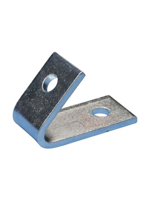 Product image for Caddy L470450EG 1-1 Hole Closed Corner Angle Bracket, EG, 45? x 3.5" x 2.5"