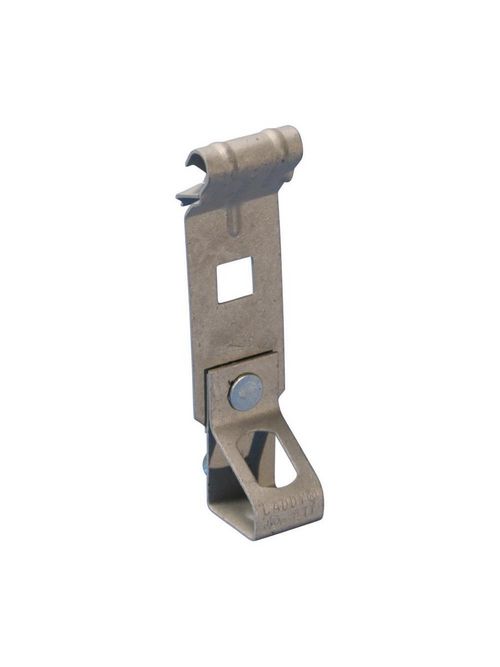 Product image for Caddy AF146TI AF-Ti/T Rod to Z Purlin Clip, 3/8" Hole, Threaded, 1/16"-1/4" Flange