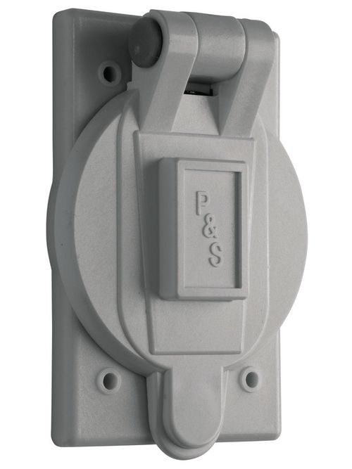 Product image for P&S 7425-GRY CR 20/30 TL FLIP LID R