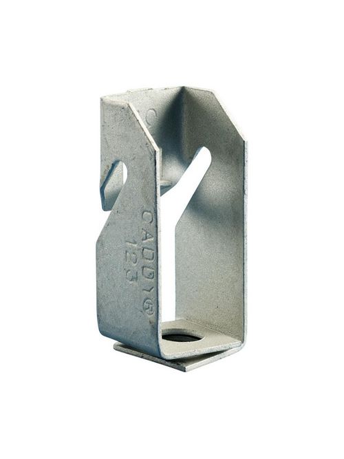 Product image for Caddy 123 123 Series Z Purlin Clip, 1/4" Hole, 0.06"-0.1" Flange