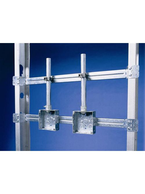 Product image for Caddy BHA 24 Inch Plain Steel Stud Wall Screw Gun Bracket