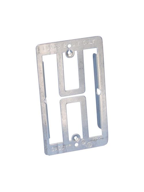 Product image for Caddy MP2 Low Voltage Mounting Plate, 2 Gang