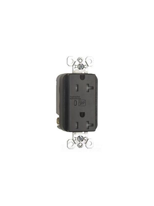 Product image for P&S TR5352-BKSP 20A 125V SPD RCPT