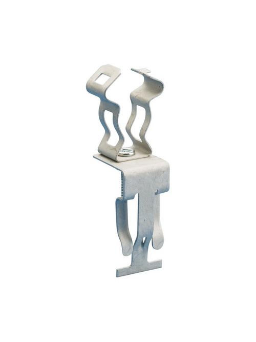 Product image for Caddy 6MATA MATA Conduit to T-Grid Clip, 14-2 to 12-3 MC/AC, 0.551" Min, 0.709" Max, 0.552" Nom OD, 3/8" Flexible