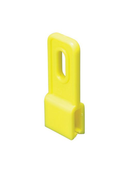 Product image for Caddy EC311P Plastic Electrical Drop Wire Securing Clip, 1/4" Hole