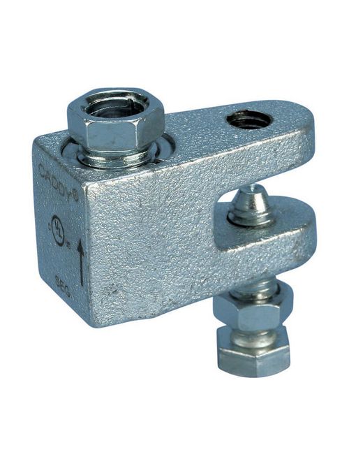 Caddy CRLB37EG 3/8 Inch Electrogalvanized Cast Iron Rod Lock Beam Clamp Caddy CRLB37EG 3/8 Inch Electrogalvanized Cast Iron Rod Lock Beam Clamp