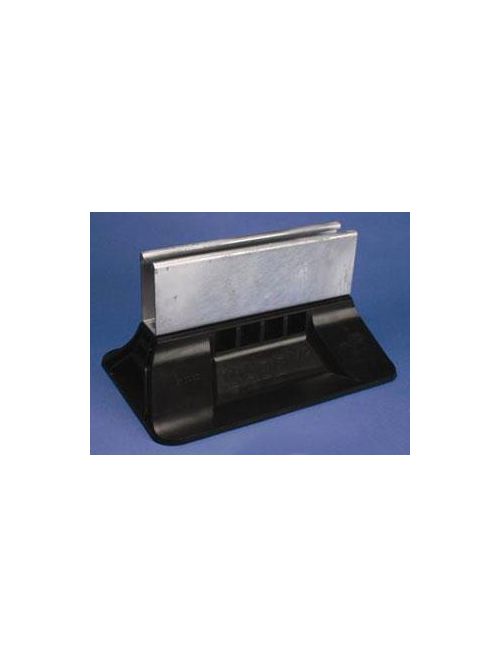 Product image for Caddy RPS360401 12-1/2 x 8 x 6.4 Inch 1000 lb Hot Dip Galvanized Polypropylene/Steel Fixed Cable Strut Support