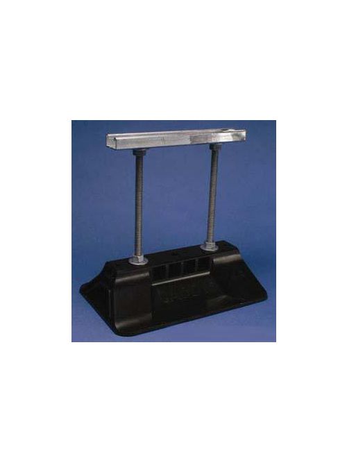 Product image for Caddy RPS360402 12-1/2 x 8 x 12 Inch 1000 lb Hot Dip Galvanized Polypropylene/Steel Adjustable Cable Strut Support