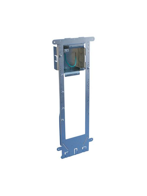 Erico A1FF0G 22-3/16 x 7-3/4 x 3-5/8 Inch 32.8 Inch Pre-Galvanized Steel Floor Mount Box Erico A1FF0G 22-3/16 x 7-3/4 x 3-5/8 Inch 32.8 Inch Pre-Galvanized Steel Floor Mount Box