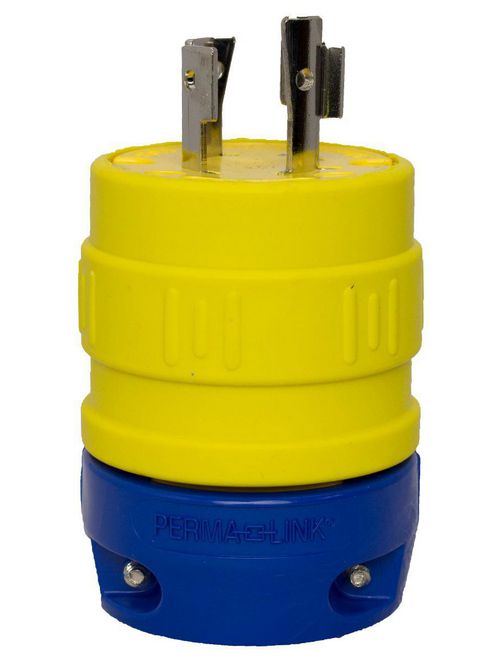 Product image for Ericson Manufacturing Company 2324-P 480 Volt 20 Amp 3-Phase 3-Pole 4-Wire Locking Device Plug