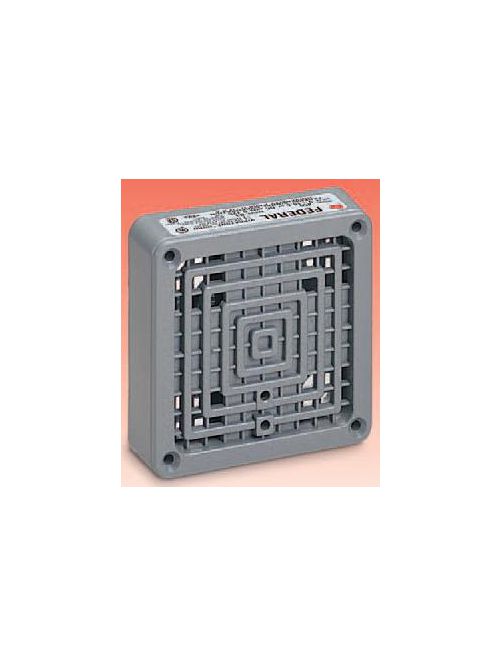 Product image for Federal Signal 450-024-31 Horn 99 dB 24 VDC 0.25 Amp Powder Coated Die-Cast Zinc Housing Aluminum Diaphragm Horn