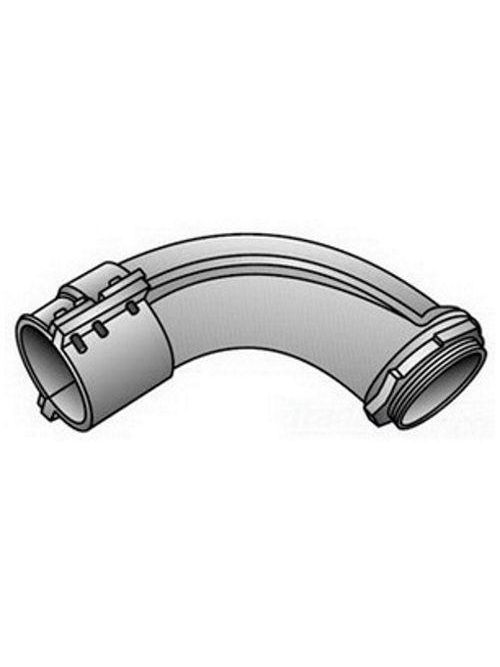 Product image for O-Z/Gedney AC300 3 Inch 90 Degree AC/FMC Connector