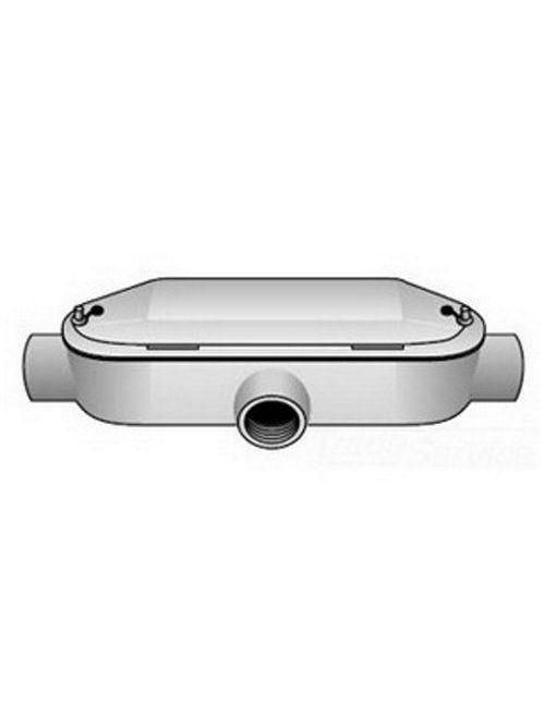 Product image for O-Z/Gedney T8X-150MG 1-1/2 Inch Galvanized Mogul Conduit Body