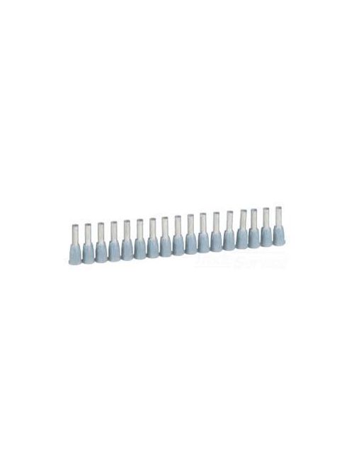 Product image for P&S 37666 GRY 14AWG FERRULE W/FLNG
