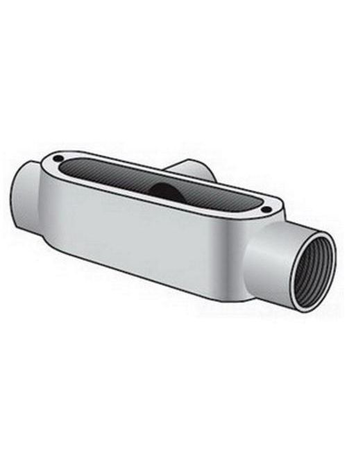 O-Z/Gedney T-50 1/2 Inch Type T Iron Conduit Body O-Z/Gedney T-50 1/2 Inch Type T Iron Conduit Body